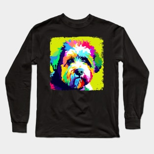 Portuguese Water Dog Pop Art - Dog Lover Gifts Long Sleeve T-Shirt